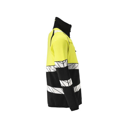 Flísový pulóver s mikroflísovou bundou na zips