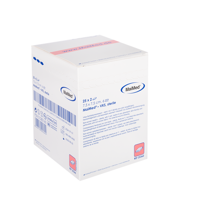 MaiMed-VKS-sterilné fleecové štrbinové obklady, 25x2 kusy/krabička