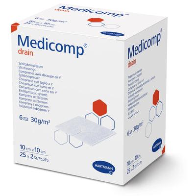 Medicomp dr st 7*5x7*5 S306f | Balenie (50 kusov)