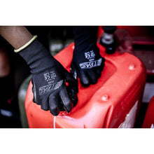 NITRAS nylonové rukavice, čierne