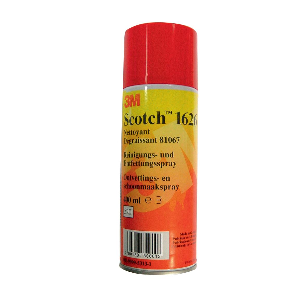 Scotch® 1626 čistiaci a odmasťovací sprej, 400 ml | Balenie (1 kus)