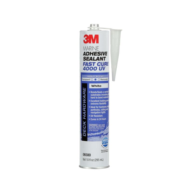 3M™ Námorné lepidlo a tmel na báze silánom modifikovaných polymérov 4000UV, biela, 295 ml | Balenie (1 kus)