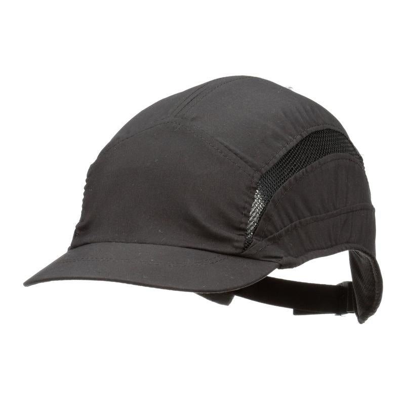 3M™ First Base™ 3 Bump Cap 2030610, Classic, Black, Short Peak, 55 mm | Balenie (1 kus)