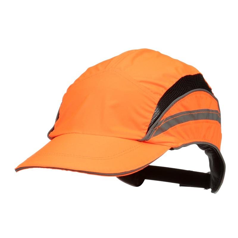 3M™ First Base™ 3 Bump Cap 2021875, Classic, Fluorescent High Visibility, Orange, Standard Peak, 70 mm | Balenie (1 kus)