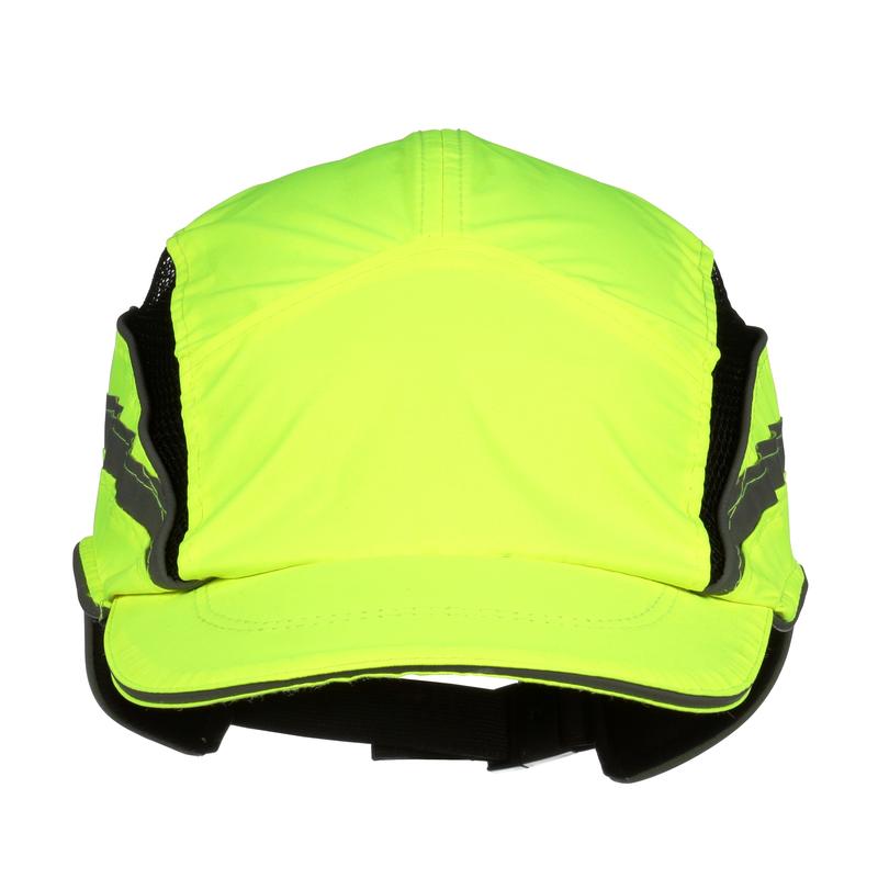 3M™ First Base™ 3 Bump Cap 2021866, Classic, Fluorescent High Visibility, Yellow, Short Peak, 55 mm, Custom | Balenie (1 kus)