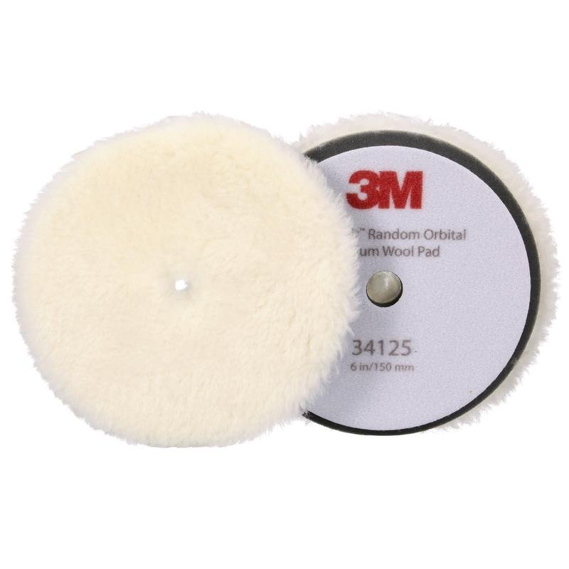 3M™ Perfect-It™ leštiaci nosič s leštiacou kožušinou - excentrický leštiaci stroj