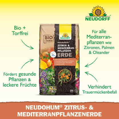 NeudoHum Citrus a pôda stredomorských rastlín