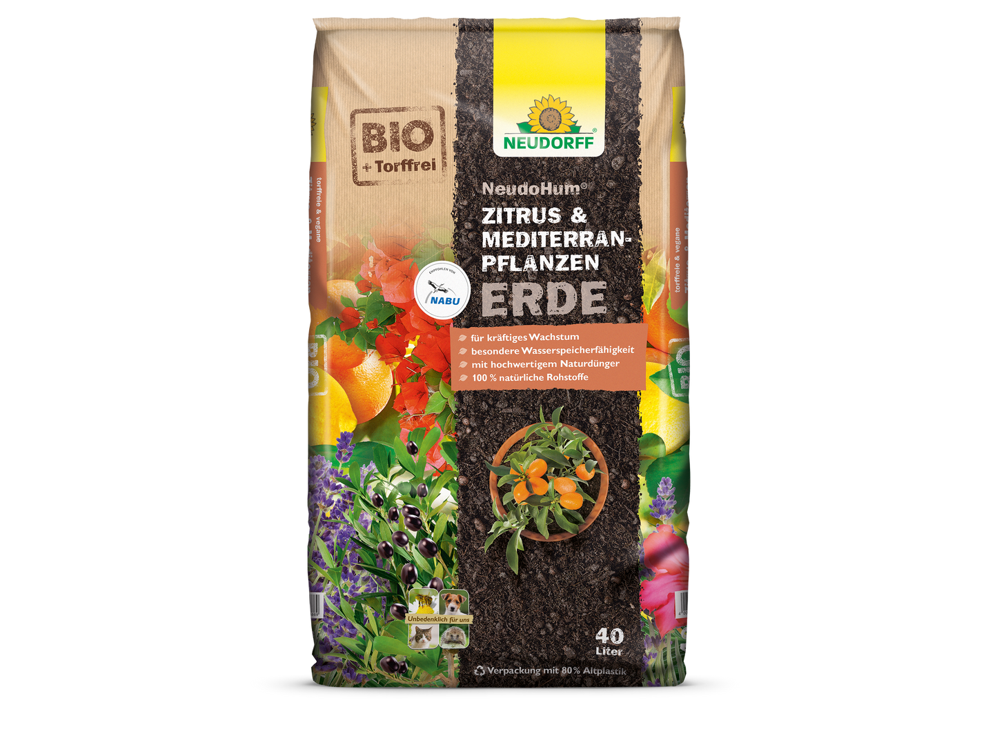 NeudoHum Citrus a pôda stredomorských rastlín