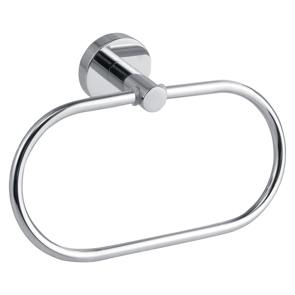 tesa SMOOZ Handtuchhalter-Ring, verchromt, inkl. Klebelösung