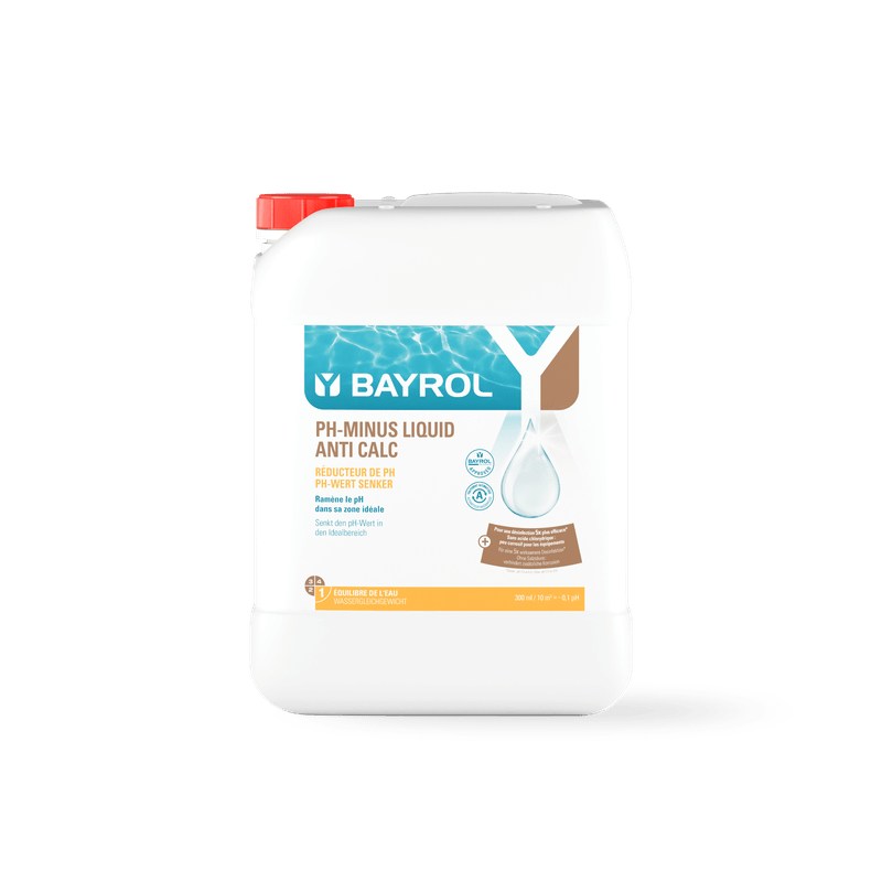 BAYROL pH-Minus Liquid Anti Calc 20 L Koncentrát na zníženie hodnoty pH | Kanister (20 l) 