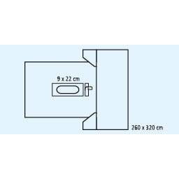 FD PP brucho/stavce Látka sk 260x320* 9x22* krepový útok | Balenie (7 kusov)