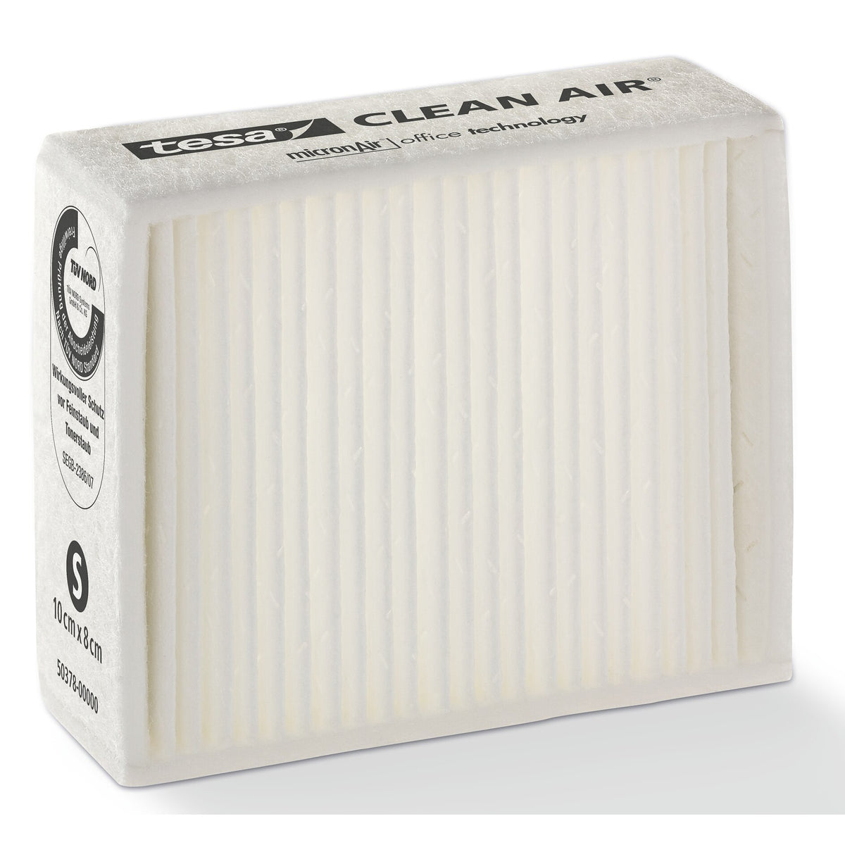 tesa Clean Air Feinstaubfilter für Laserdrucker, weiß
