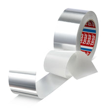 tesa 50525 Aluminium, ohne Liner, 50 m x 50 mm, silber