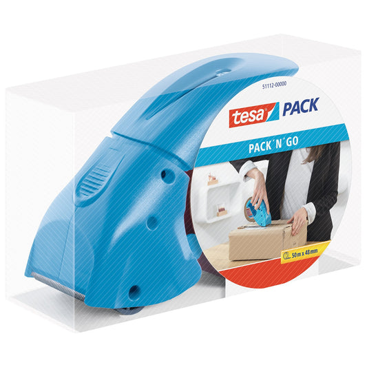 Odvíjač Tesapack Pack' n' Go, modrý