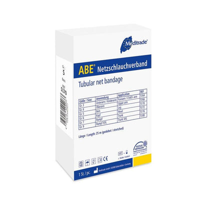 ABE® sieťovaná trubicová bandáž, 2,2 cm x 25 m, predlaktie | Balenie (1 kus)