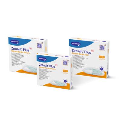 Zetuvit Plus Silicone Border Oval 12x23 | Balenie (10 kusov)