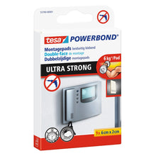 tesa Powerbond ULTRA STRONG PADS, 0,06 m x 20 mm, weiß
