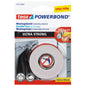 tesa Powerbond ULTRA STRONG Montageband, weiß 1,5 m x 19 mm