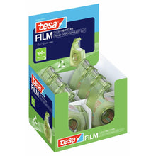 tesa HAND DISPENSER EASY CUT RECYCLED ručný odvíjač, zelený, s páskou tesafilm Clear Recycled 33 m x 19 mm, s EAN štítkom