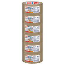 tesapack 57177 Ultra Strong Packband, Etikett, 66 m x 50 mm, braun