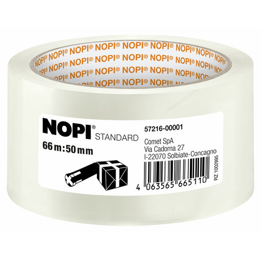 tesa NOPI STANDARD, 66 m x 50 mm, priehľadná