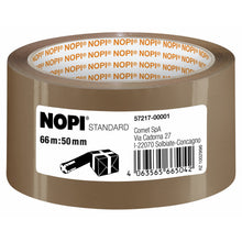 tesa NOPI STANDARD, 66 m × 50 mm, hnedá