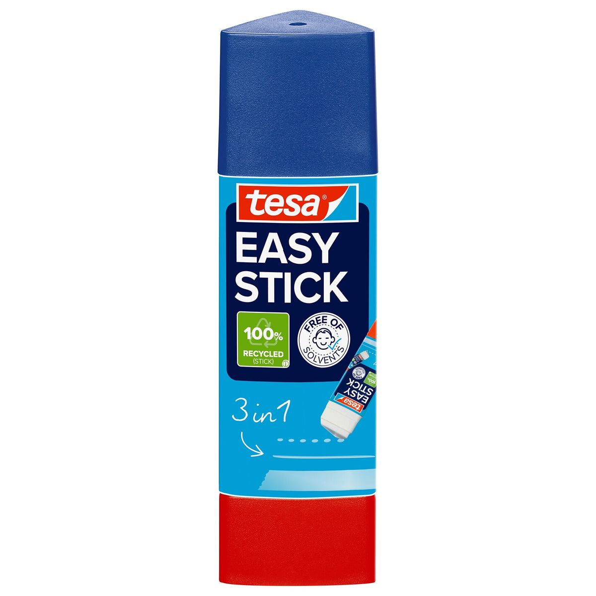 tesa EASY STICK Klebestift, weiß-transluzent, 12 g