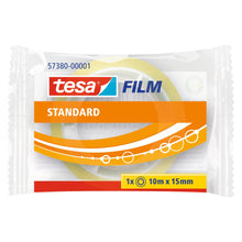 Tesafilm Standard, priehľadná, v balení Flowpack, 10 m x 15 mm