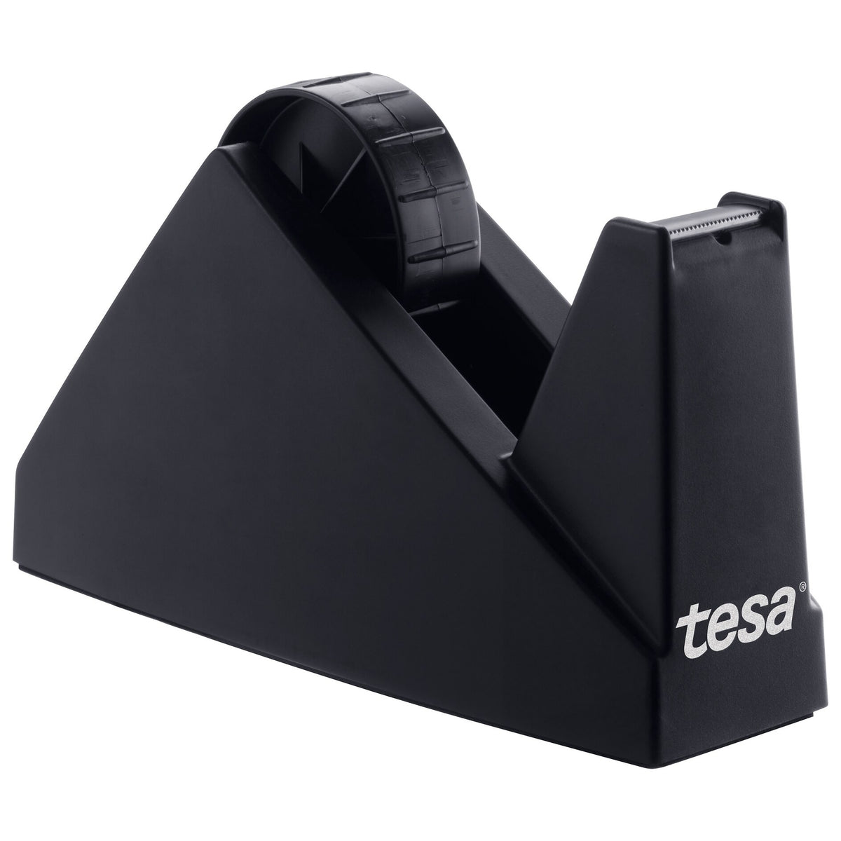 tesa DESK DISPENSER ECONOMY Tischabroller, schwarz