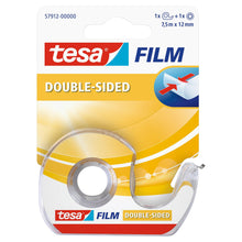 Tesafilm obojstranná páska, 7,5 m x 12 mm, priehľadná