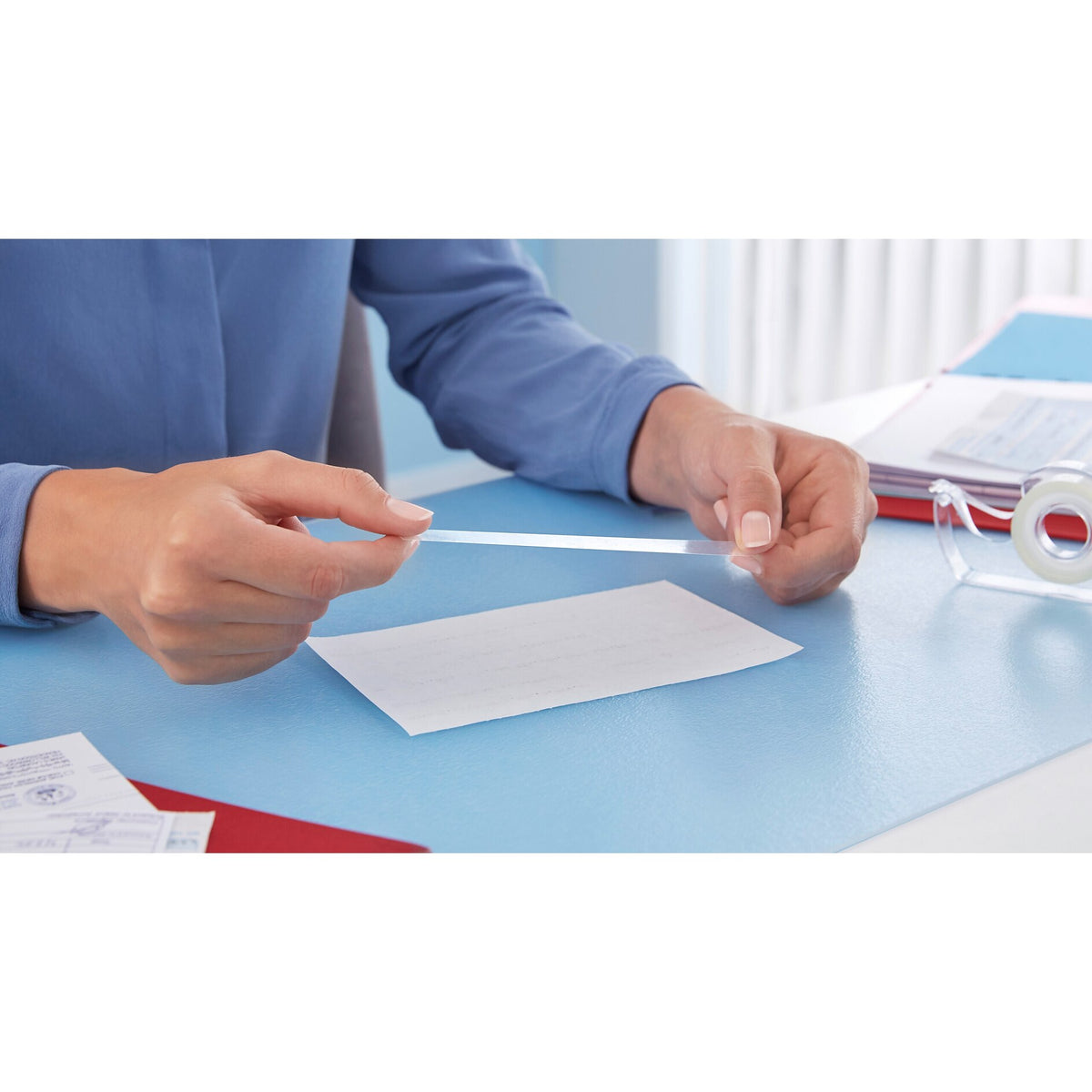 tesafilm doppelseitig, 7,5 m x 12 mm, transparent – Anwendung