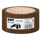 tesa NOPI Packband, 66 m x 50 mm, Universal braun
