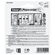 tesa Powerstrips Haken Large Classic weiß