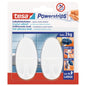 tesa Powerstrips Haken Large OVAL weiß