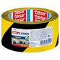 tesa 58130 Premium Markierungs- und Warnklebeband, 66 m x 50 mm, schwarz-gelb