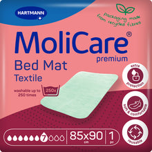 Vyrábaná položka: MoliCare Pr Bed Mat Tex 7T Flü 75x85 s krídelkami | Balenie (10 kusov)