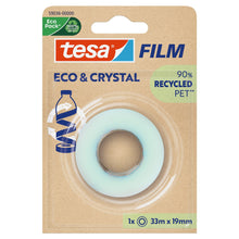 tesafilm Eco & Crystal, priehľadná, v blistri, 33 m x 19 mm