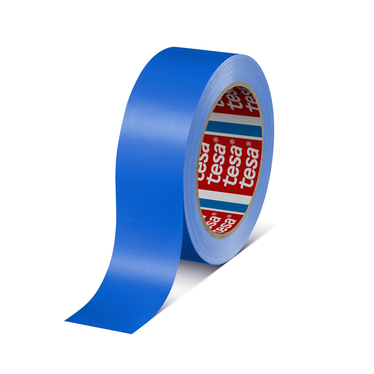 tesa 60404 Farbig Verpackungsklebefilm, blau 66 m x 38 mm