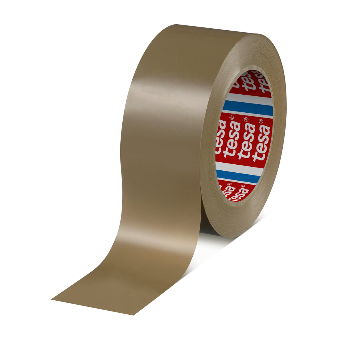 tesa 60422 PVC Premium-Verpackungsklebeband, braun 66 m x 50 mm