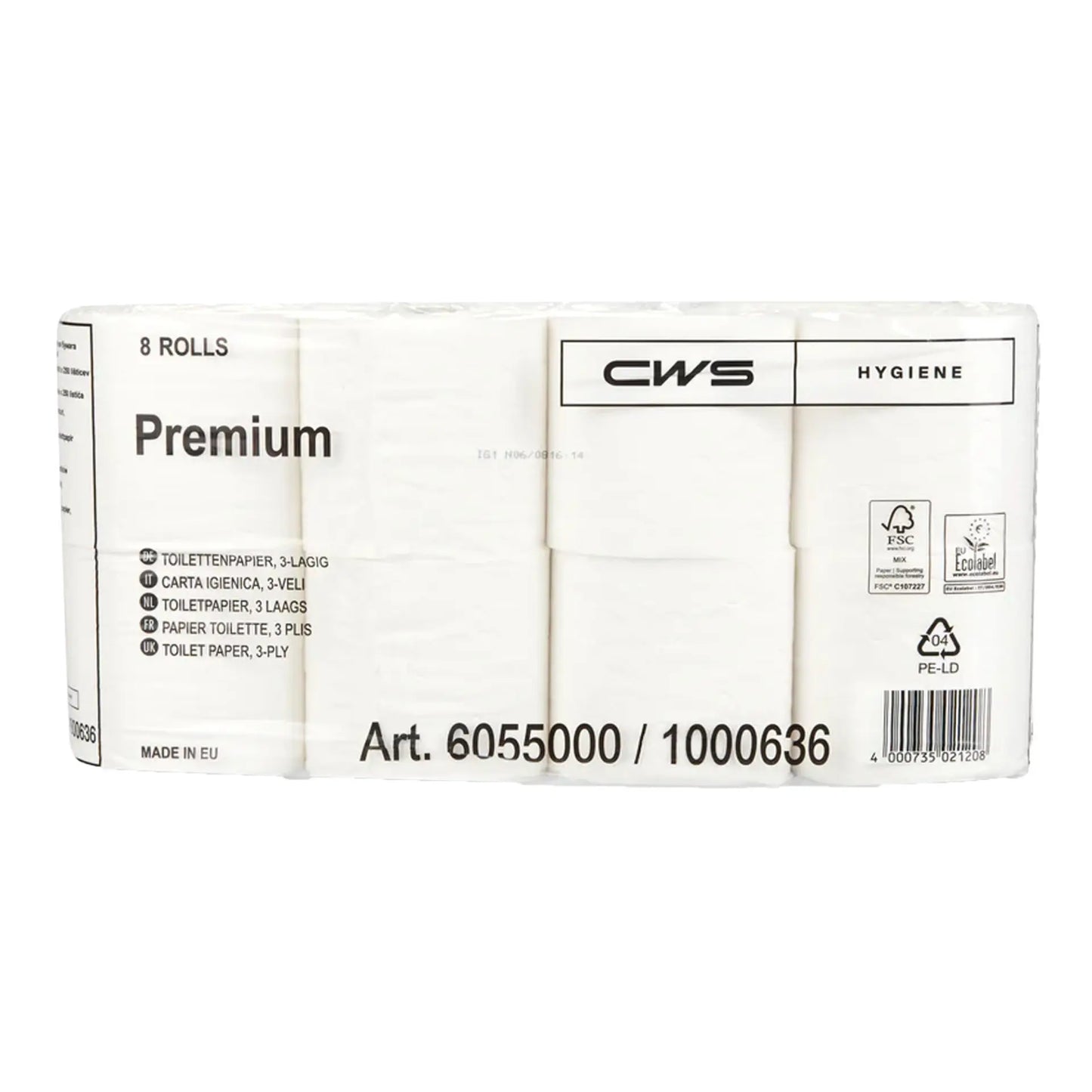 CWS toaletný papier Supersoft | Kartón (64 roliek)