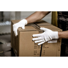 NITRAS pletené rukavice, biele