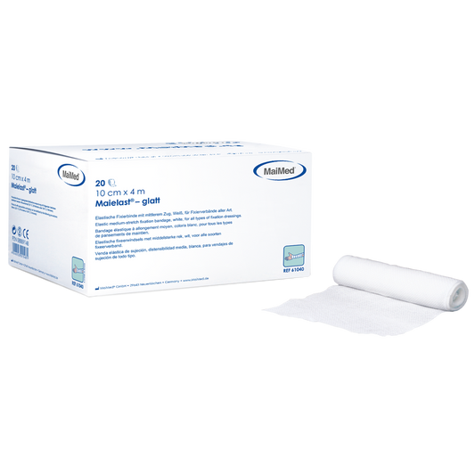Maielast-hladké elastické fixačné obväzy, 20 kusov/krabička