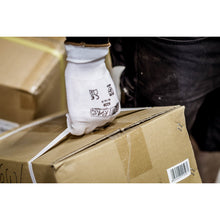 NITRAS nylonové rukavice, biele