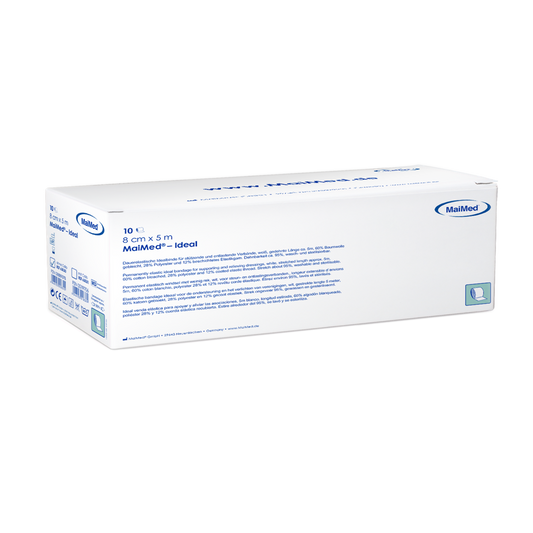 MaiMed-Ideal, bez violončela, biele trvalo elastické obväzy
