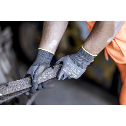 NITRAS ESD 3D CUT D, ochranné rukavice proti porezaniu, šedá / čierna
