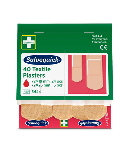 Vypredávaný tovar: Holthaus Medical Salvequick® náplasť – náhradná sada REF 6444 v ochrannom obale, 2 veľkosti | balenie (40 kusov)