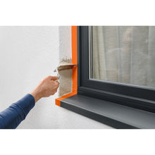 tesa Professional 66001 Putzband sPVC glatt, gelb – Anwendung