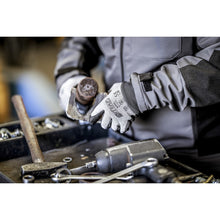 NITRAS TAEKI ochranné rukavice proti porezaniu, šedo/čierne