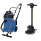 Numatic jednokotúčový stroj HFM1515R / ESM set 2B s vodným vysávačom WV900-2 a PadLoc Trei | Balenie (1 kus)