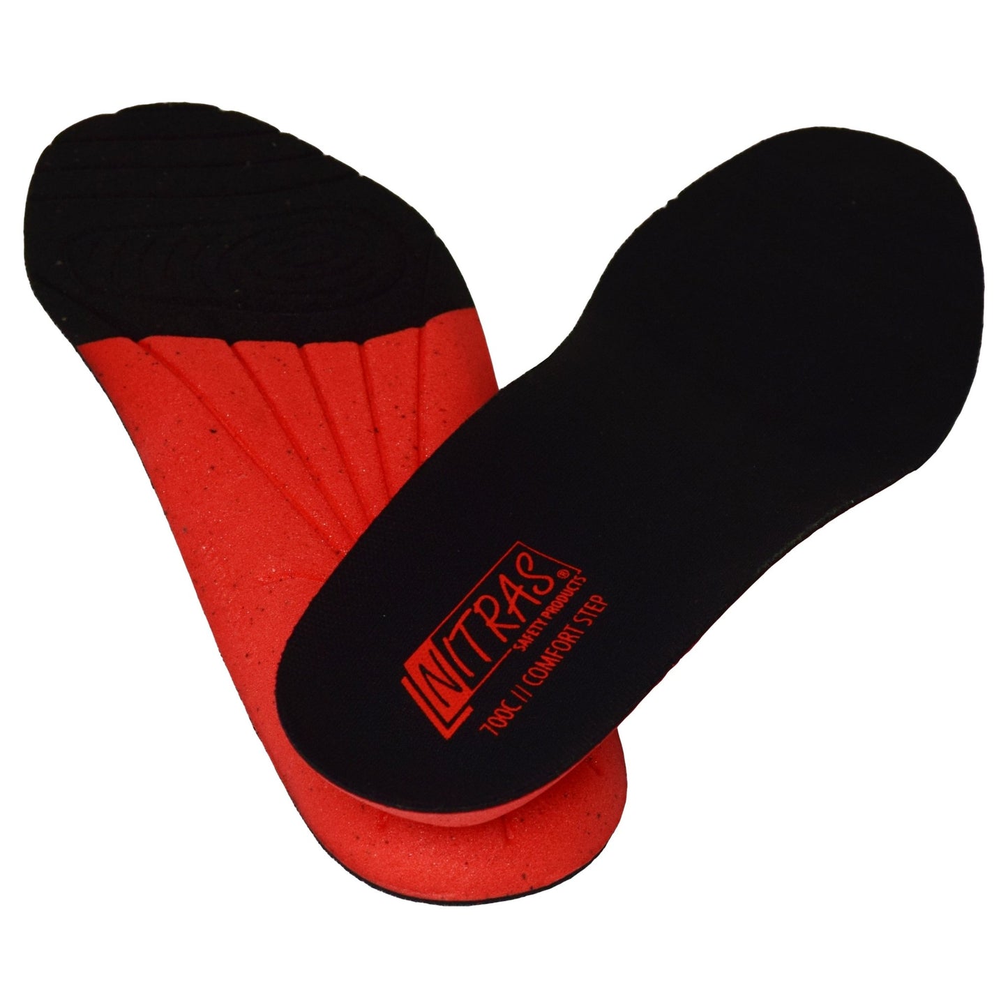 NITRAS COMFORT STEP, stielka, čierna / červená
